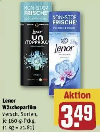 REWE Lenor Wäscheparfüm Angebot