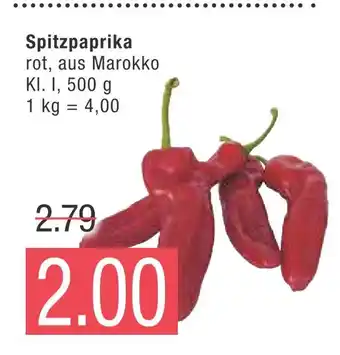 Marktkauf Spitzpaprika Angebot