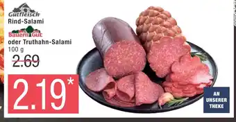 Marktkauf Gutfleisch rind-salami oder truthahn-salami Angebot