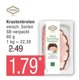 Marktkauf Steinhaus krustenbraten Angebot