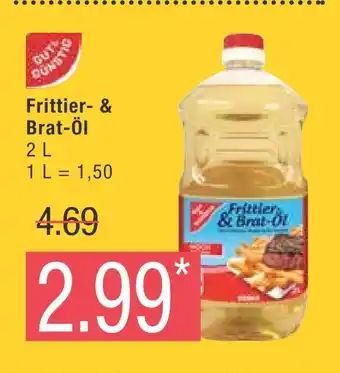 Marktkauf Gut&günstig frittier- & brat-öl Angebot