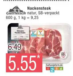 Marktkauf Gutfleisch nackensteak Angebot