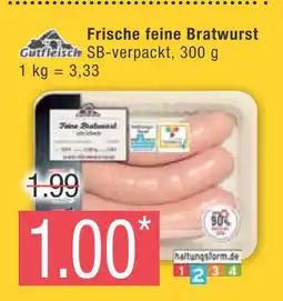 Marktkauf Gutfrisch frische feine bratwurst Angebot