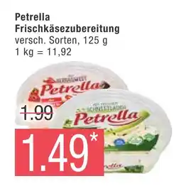 Marktkauf Petrella frischkäsezubereitung Angebot