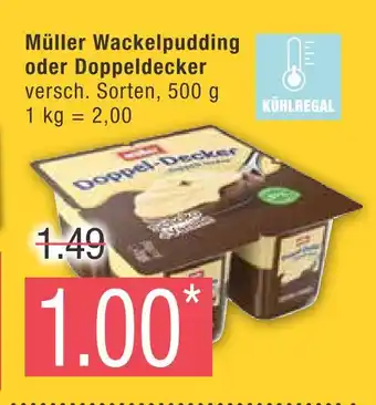 Marktkauf Müller wackelpudding oder doppeldecker Angebot