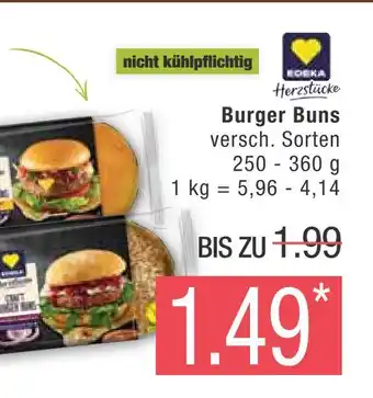 Marktkauf Edeka burger buns Angebot