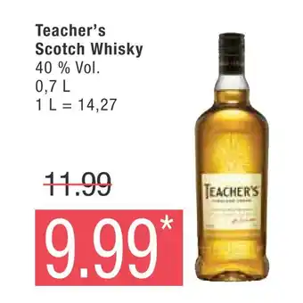 Marktkauf Teacher’s scotch whisky Angebot