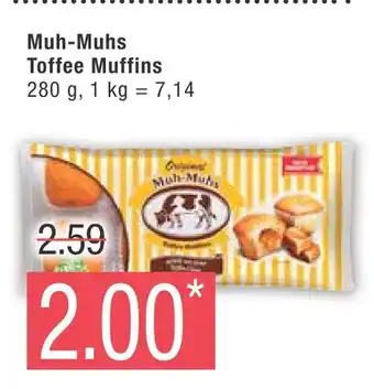 Marktkauf Muh-muhs toffee muffins Angebot