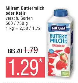 Marktkauf Milram buttermilch oder kefir Angebot