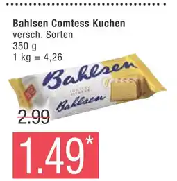 Marktkauf Bahlsen comtess kuchen Angebot