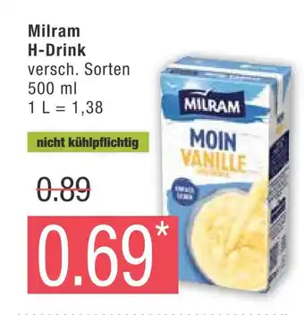 Marktkauf Milram h-drink Angebot