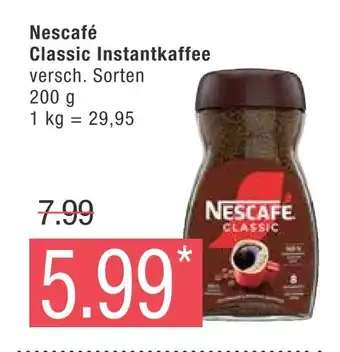 Marktkauf Nescafé classic instantkaffee Angebot