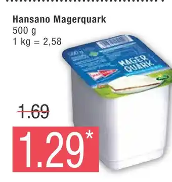 Marktkauf Hansano magerquark Angebot