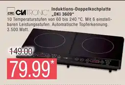 Marktkauf Clatronic induktions-doppelkochplatte dki 3609 Angebot