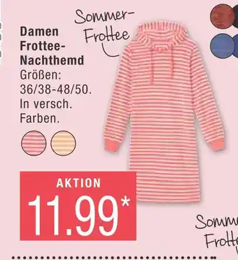 Marktkauf Damen frottee-nachthemd Angebot