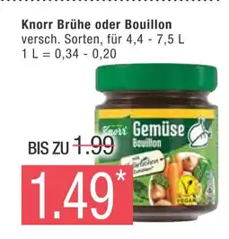 Marktkauf Knorr brühe oder bouillon Angebot