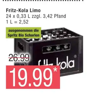 Marktkauf Fritz-kola limo Angebot