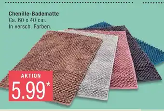 Marktkauf Chenille-badematte Angebot