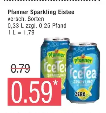 Marktkauf Pfanner sparkling eistee Angebot