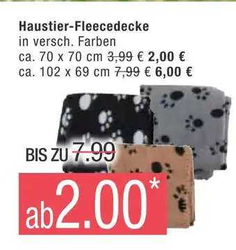 Marktkauf Haustier-fleecedecke Angebot