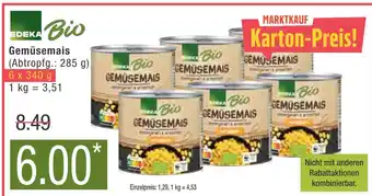 Marktkauf Edeka bio gemüsemais Angebot