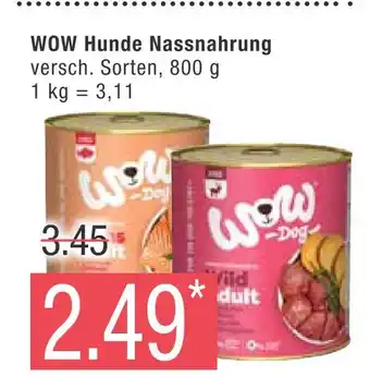 Marktkauf Wow hunde nassnahrung Angebot