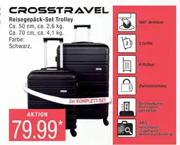 Marktkauf Crosstravel reisegepäck-set trolley Angebot