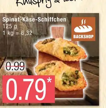 Marktkauf Backshop spinat-käse-schiffchen Angebot