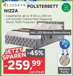 Marktkauf Juskys polsterbett nizza Angebot