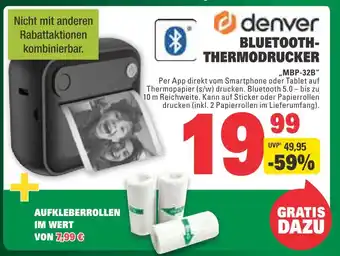 Marktkauf Denver bluetooth-thermodrucker Angebot