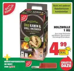 Marktkauf Gut & günstig holzwolle 1 kg Angebot