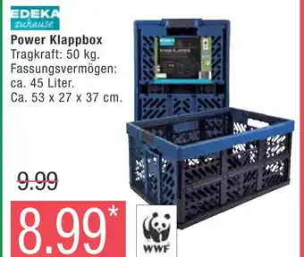 Marktkauf Edeka zuhause power klappbox Angebot