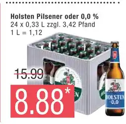 Marktkauf Holsten pilsener oder 0,0 % Angebot