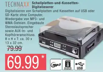 Marktkauf Technaxx schallplatten-und-kassetten-digitalisierer Angebot