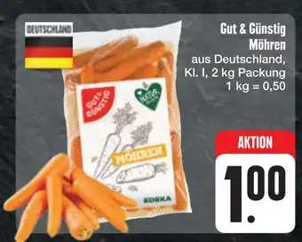 E-Center Gut & günstig möhren Angebot