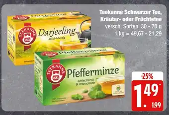 Edeka Teekanne schwarzer tee, kräuter- oder früchtetee Angebot