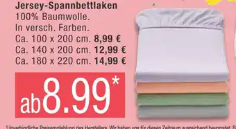 Marktkauf Jersey-spannbettlaken Angebot