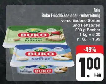 E-Center Arla buko frischkäse oder -zubereitung Angebot