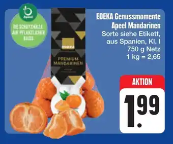 E-Center Edeka genussmomente apeel mandarinen Angebot