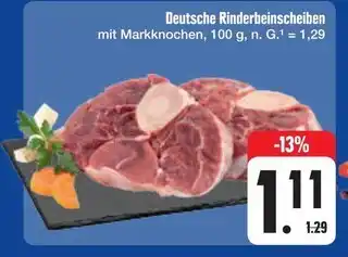 E-Center Deutsche rinderbeinscheiben Angebot