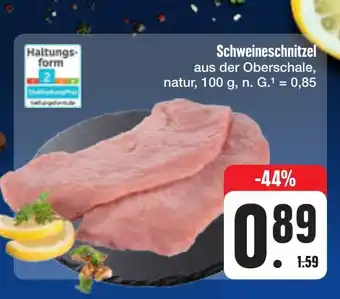 E-Center Schweineschnitzel Angebot