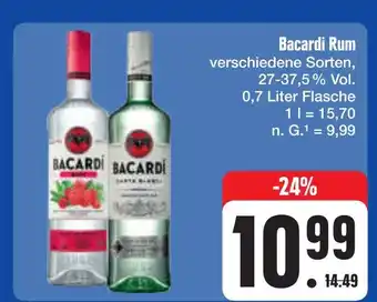 E-Center Bacardi rum Angebot