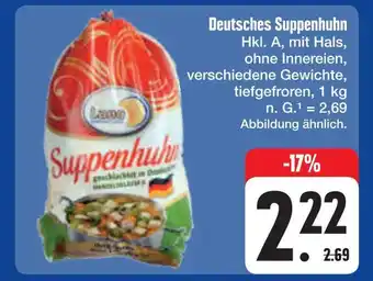 E-Center Deutsches suppenhuhn Angebot