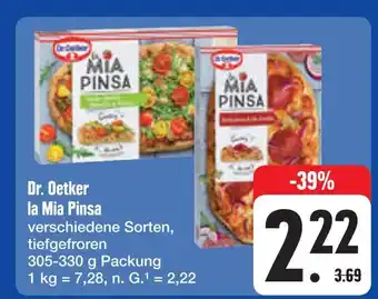 E-Center Dr. oetker la mia pinsa Angebot