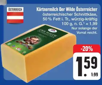 E-Center Kärntnermilch der wilde österreicher Angebot