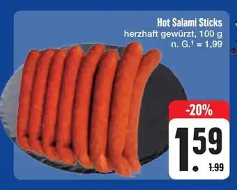 E-Center Hot salami sticks Angebot