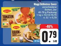 E-Center Maggi delikatess sauce Angebot