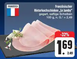 E-Center Französischer hinterkochschinken „le jamby“ Angebot