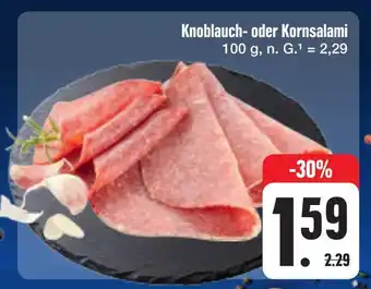 E-Center Knoblauch- oder kornsalami Angebot