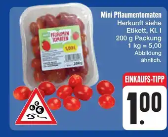 E-Center Mini pflaumentomaten Angebot